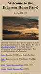 Mobile Screenshot of etherton.net